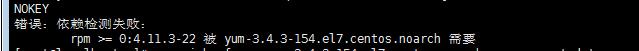 错误：依赖检测失败： 	rpm >= 0:4.11.3-22 被 yum-3.4.3-154.el7.centos.noarch 需要的解决办法-纳库易科